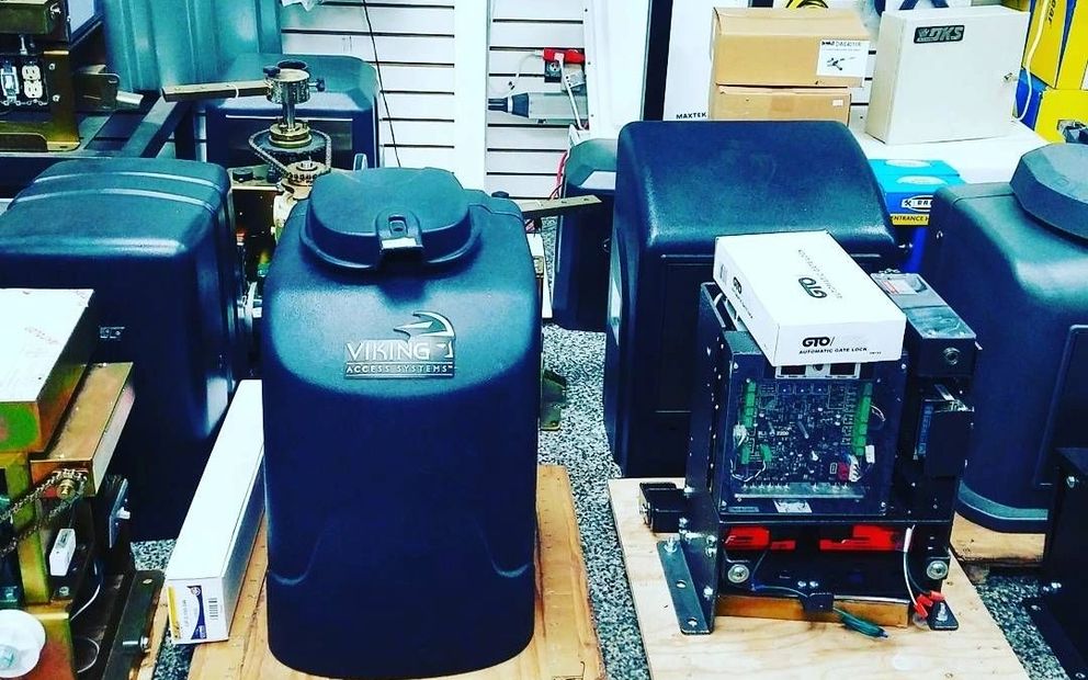 Viking gate openers, Liftmaster gate openers, Powermaster gate openers, ramset gate openers.